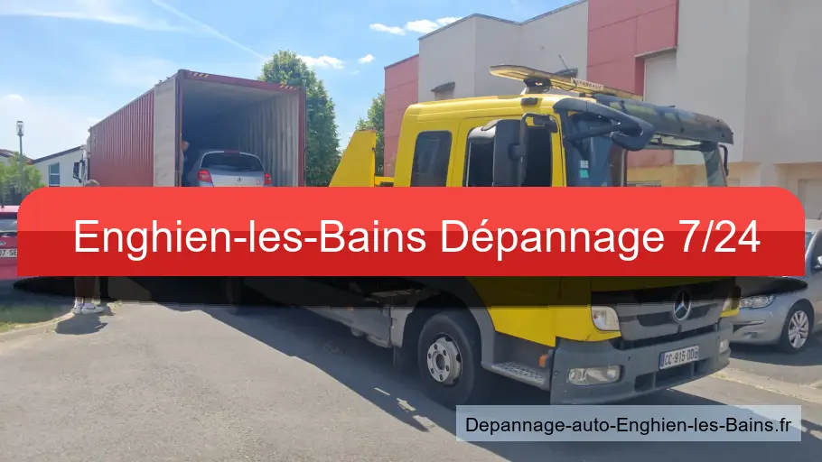 Dépannage et remorquage à Enghien-les-Bains